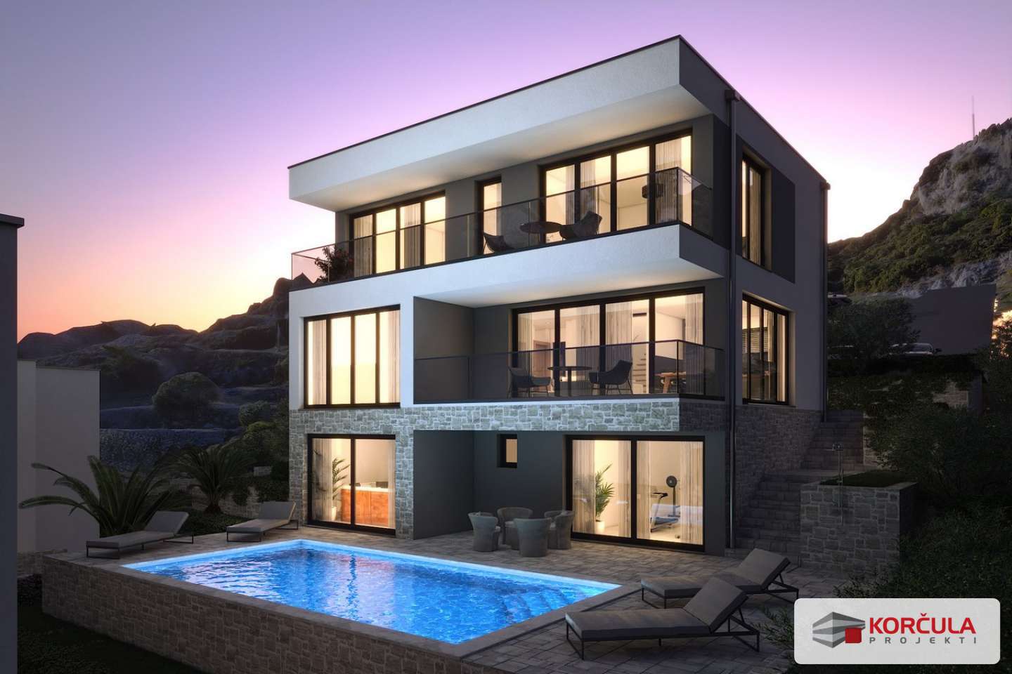 Prekrasna vila u Kučištu na poluotoku Pelješcu Prekrasna vila u Kučištu na poluotoku Pelješcu