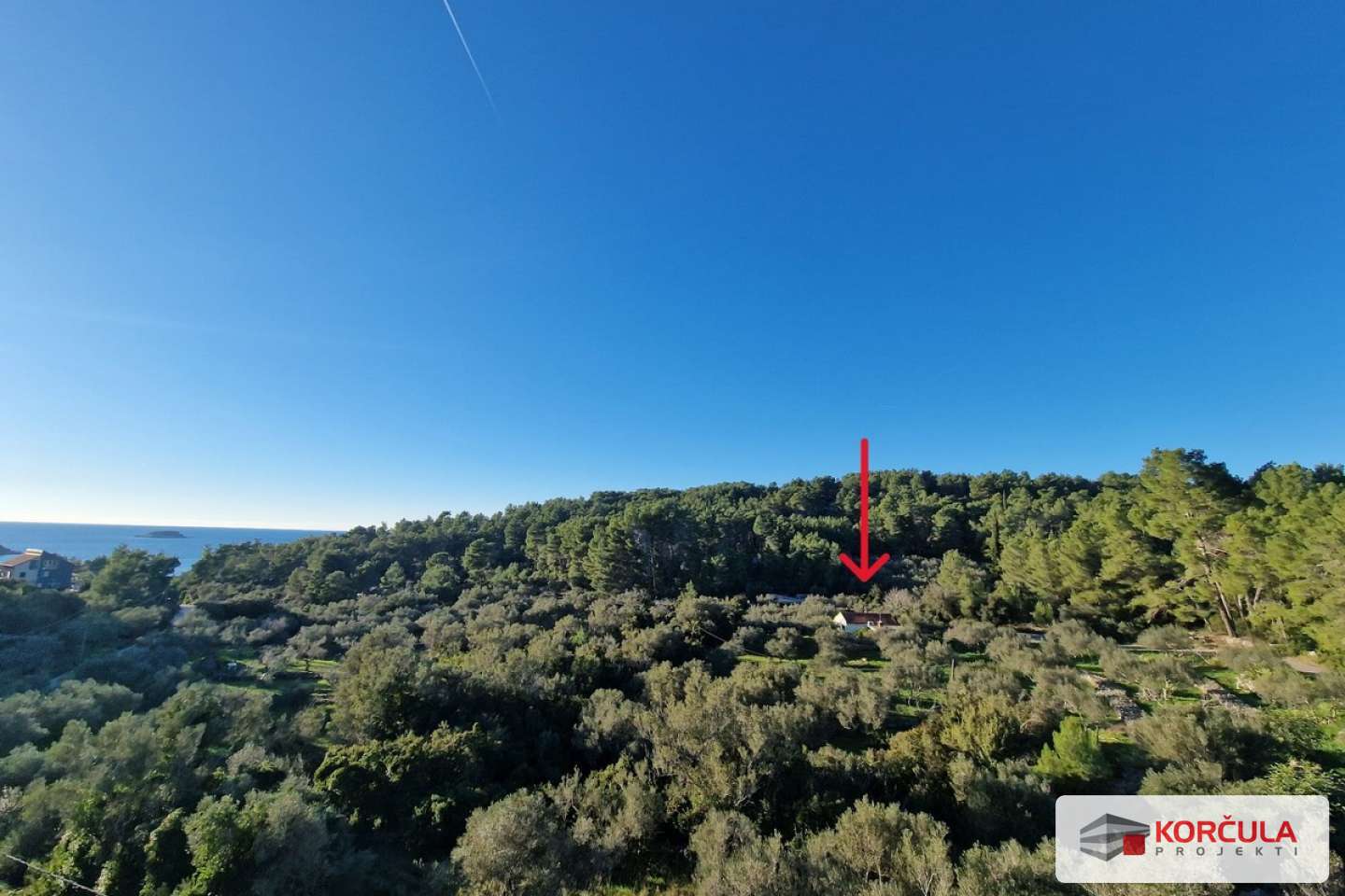 Excellent building plot in Gradina
