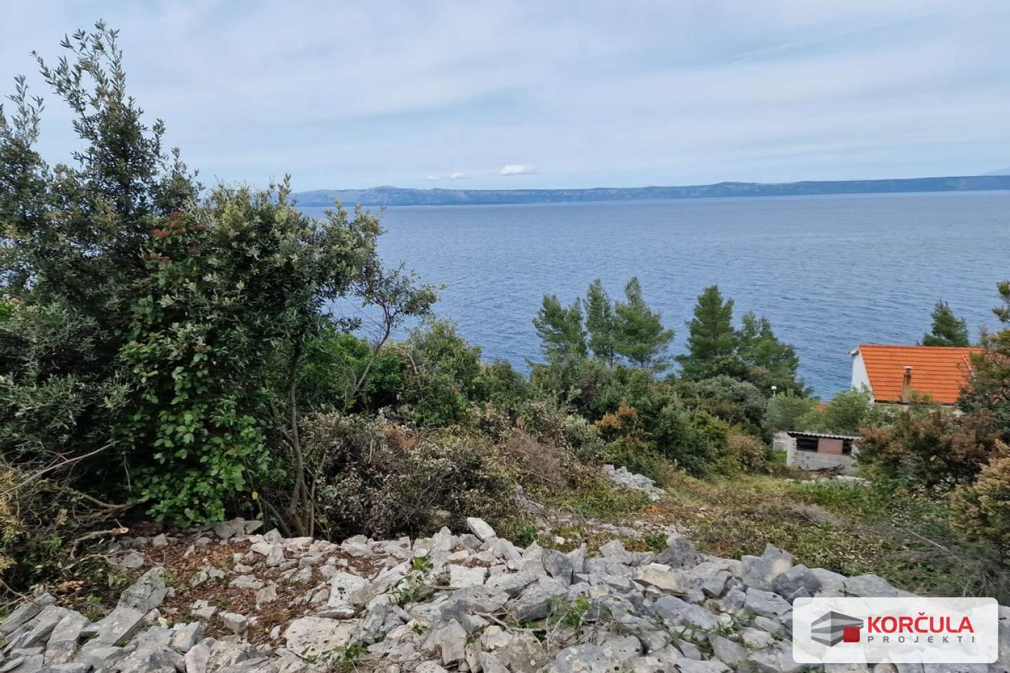 Building plot in Prigradica, district of Lozica, in the second row from the sea