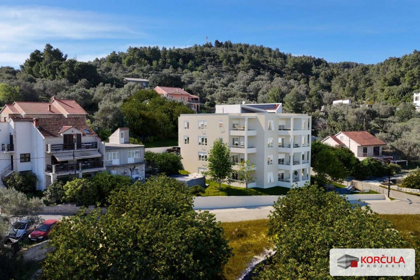 Apartments in a new building, Vela Luka - VAT included! 