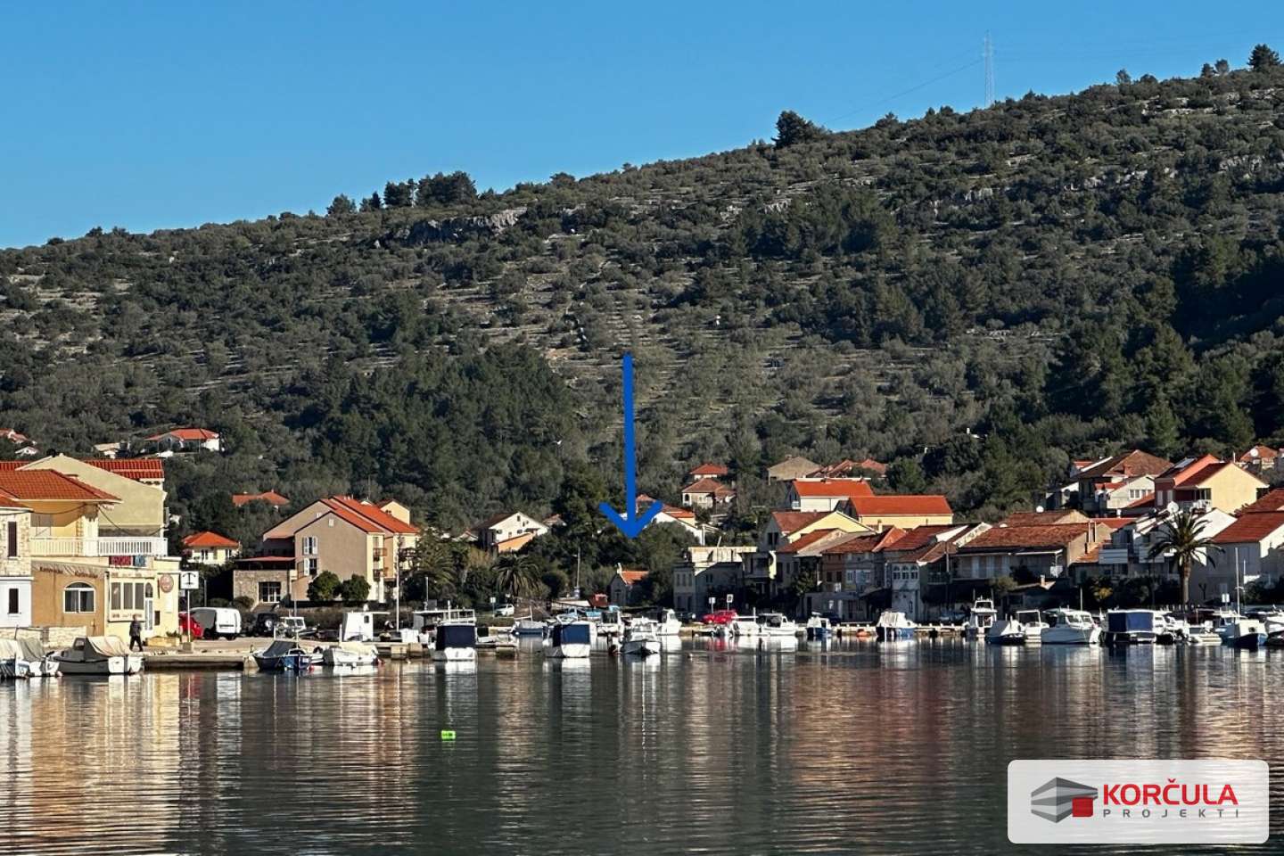 Building Land in Vela Luka – Close to the Sea and Waterfront