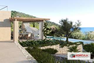 Stone Villa on the Beach in Pupnatska Luka – First Row to the Sea
