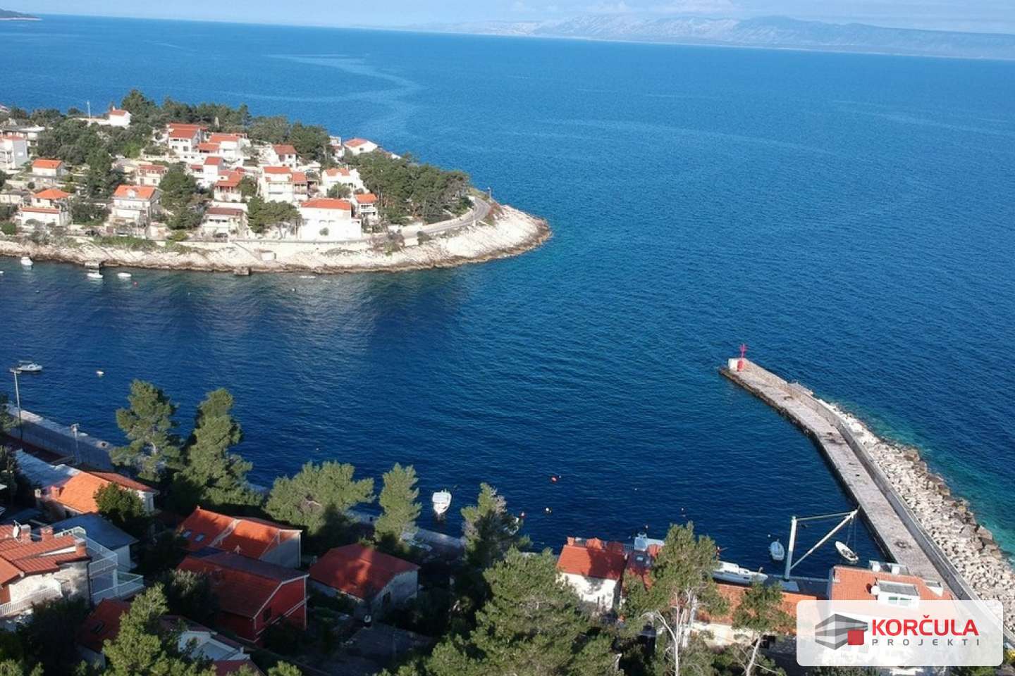 Odlično građevinsko zemljište u Prigradici Odlično građevinsko zemljište u Prigradici