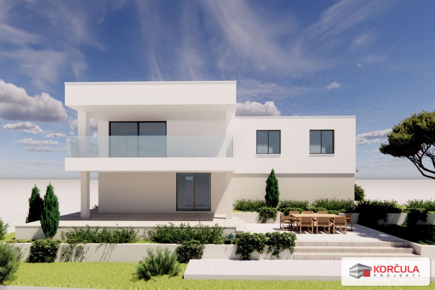 Ekskluzivno građevinsko zemljište u centru Vele Luke s idejnim tlocrtima i 3D vizualizacijom Ekskluzivno građevinsko zemljište u centru Vele Luke s idejnim tlocrtima i 3D vizualizacijom