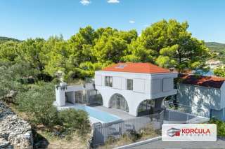 Modern and Beautifully Designed House (New Construction), 50 Meters from the Sea in Lumbarda