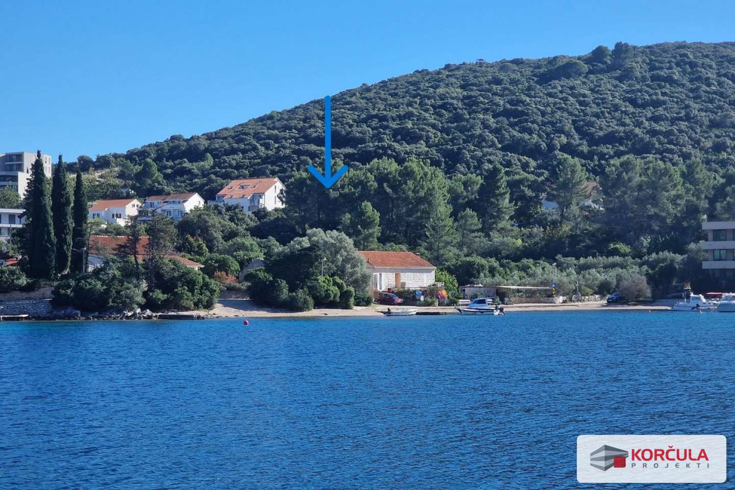 Predivno građevinsko zemljište u blizini mora u Žrnovskoj Banji