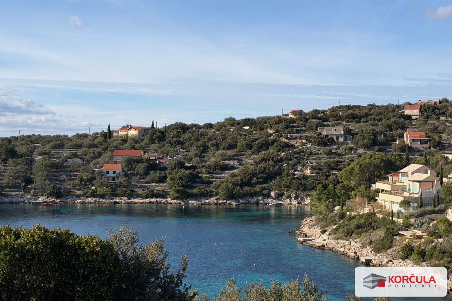 Excellent Building Plot in the Second Row from the Sea in Stračinčica, Fair Price