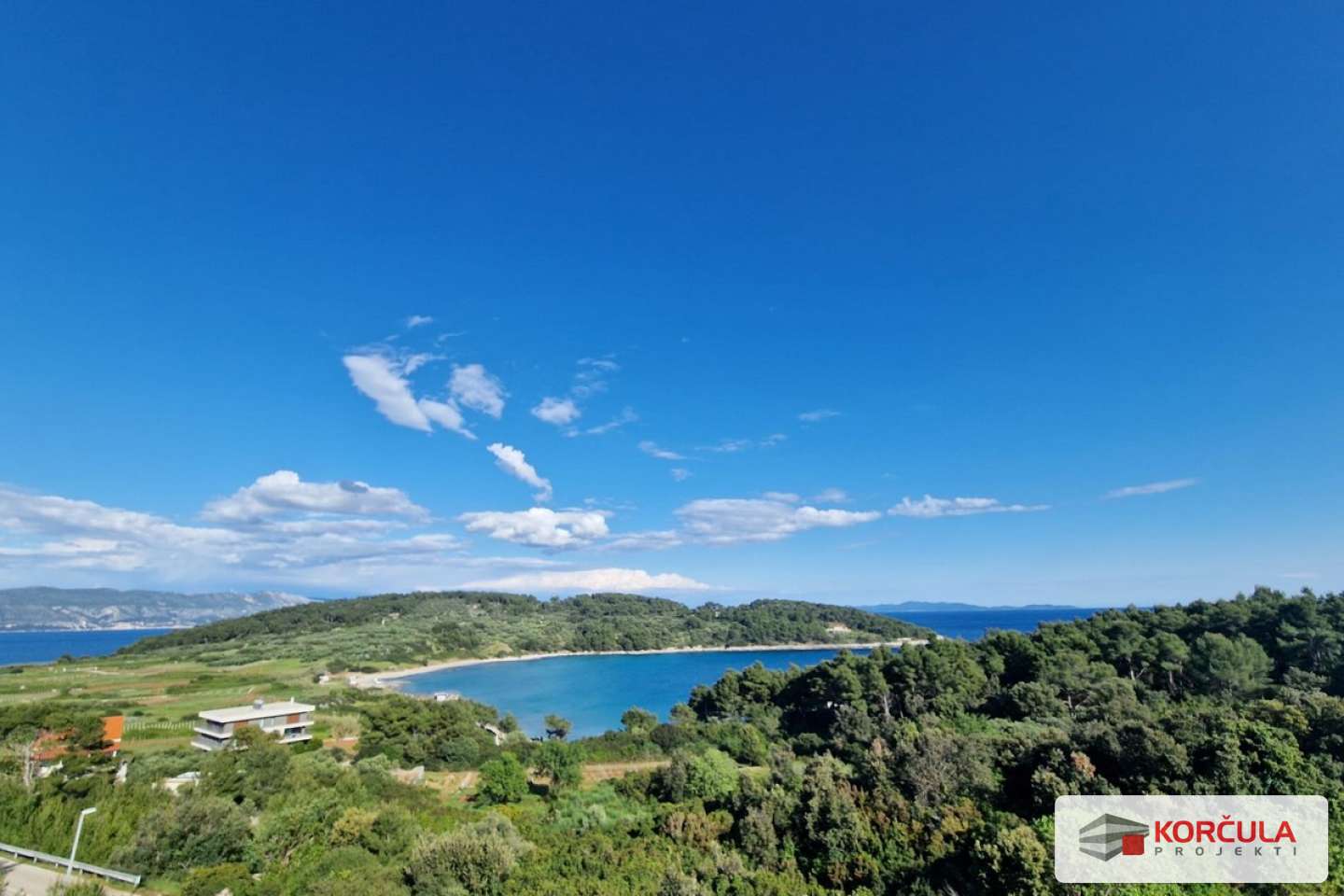 Ekskluzivno građevinsko zemljište udaljeno 200-ak metara od pješčane plaže,Lumbarda