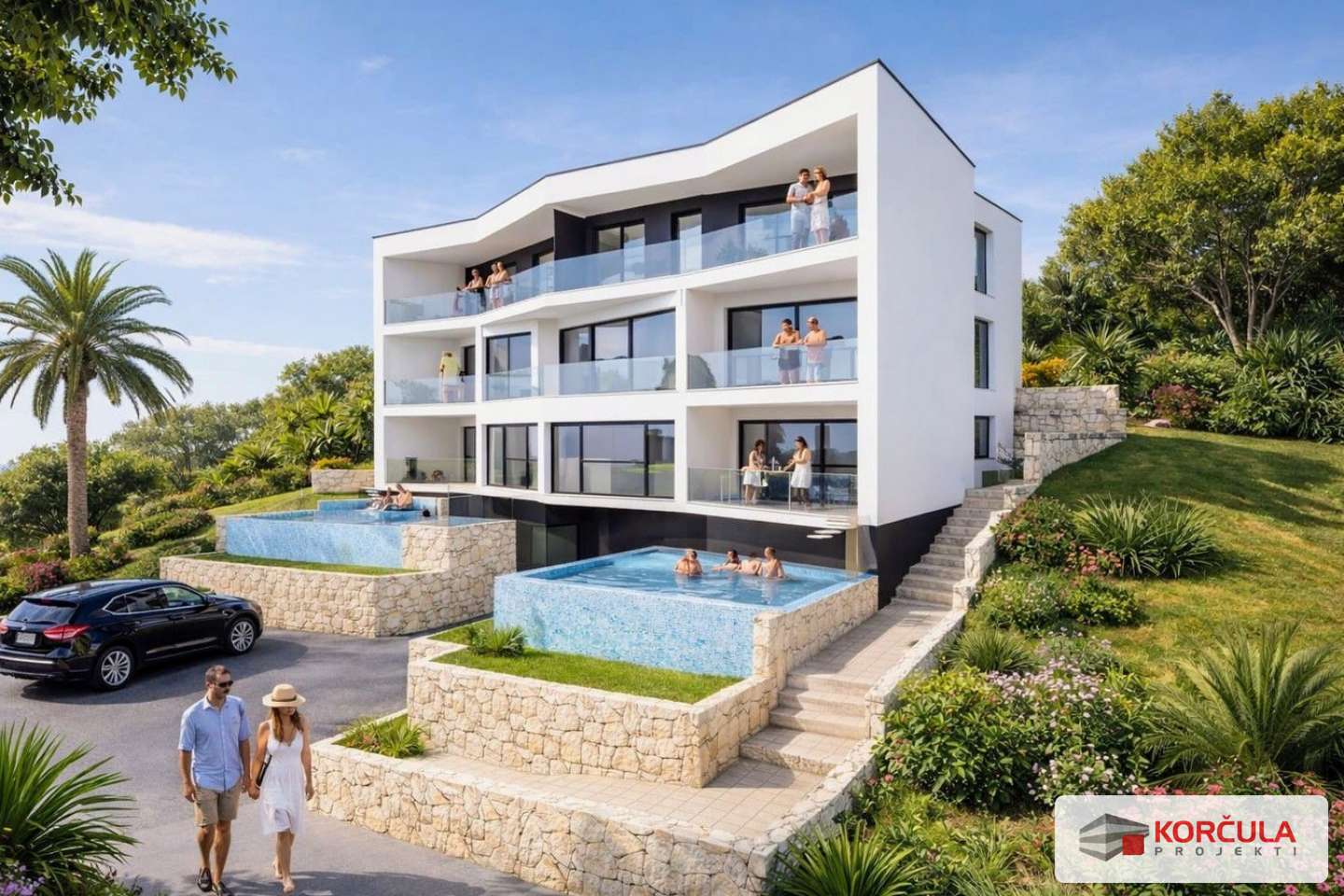 Spektakularan stan – novogradnja,u blizini mora, Vrbovica