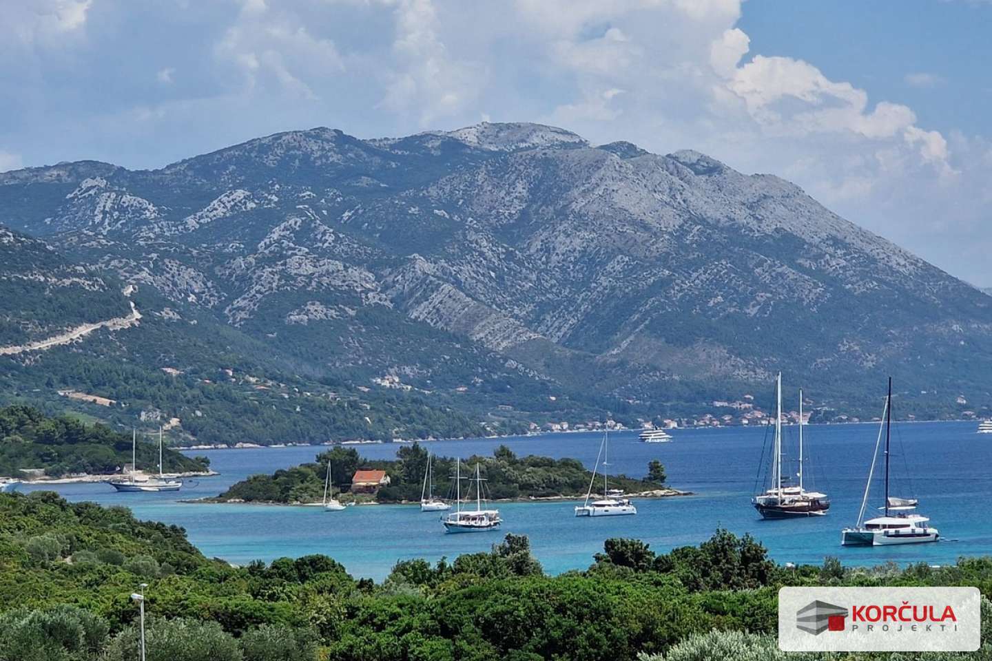 Ideal Building Plot in Račišće, Close to the Sea