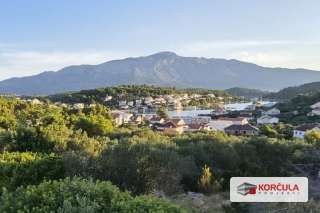 Attractive Building Plot in Lumbarda with Impressive Panoramic Sea Views