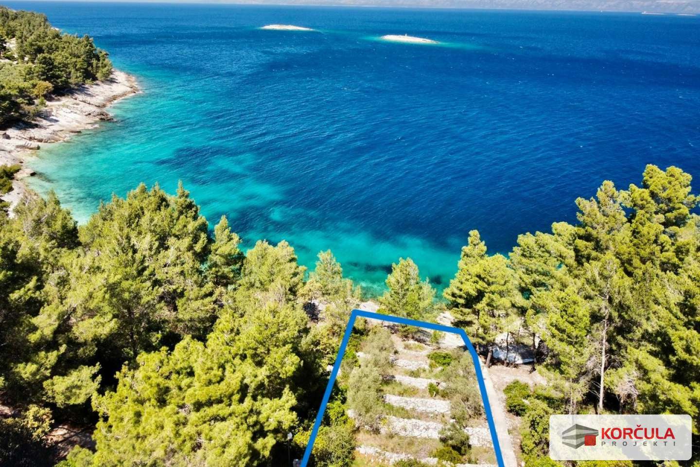 Beautiful Building Plot in the First Row by the Sea, Naplovac